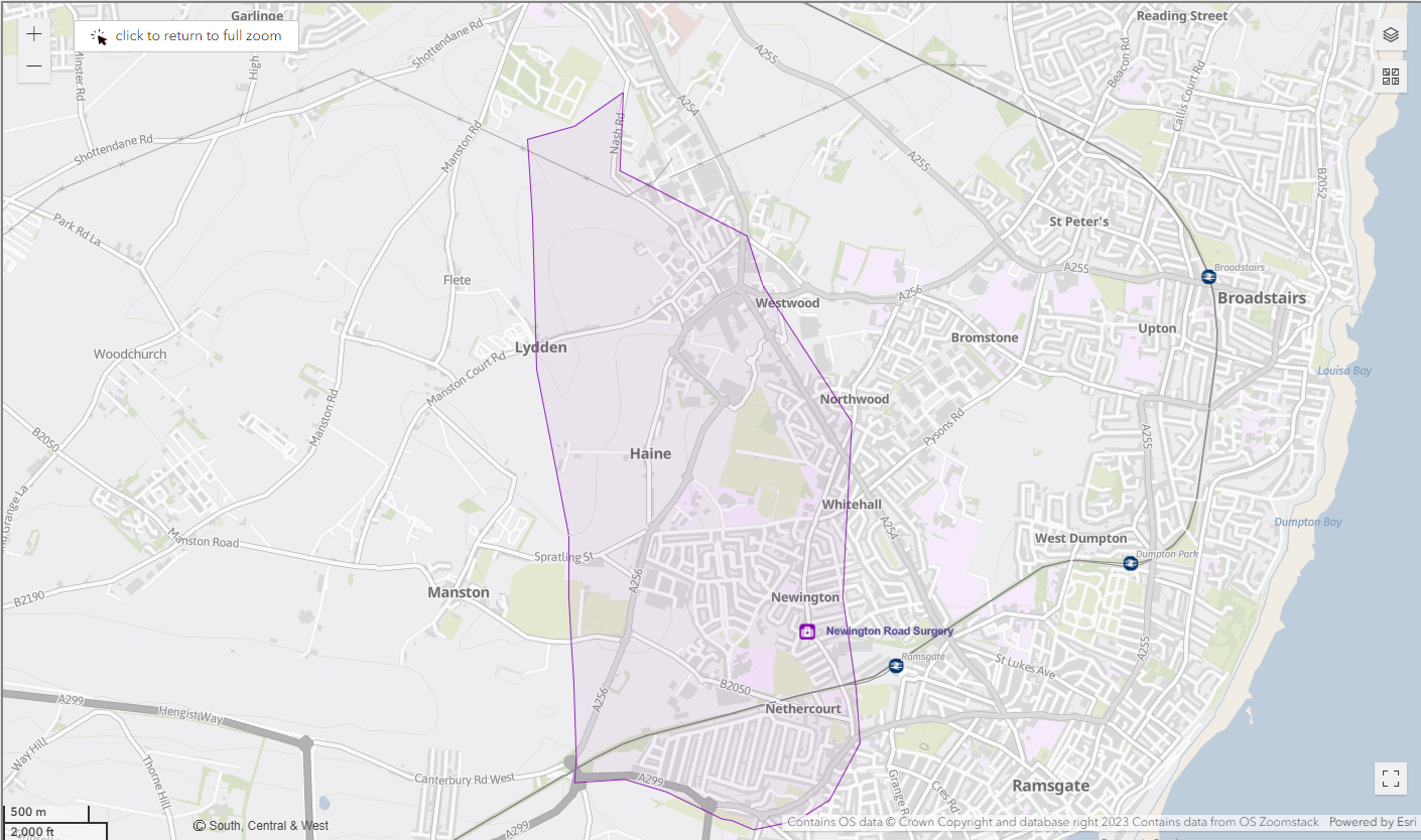 Catchment Area